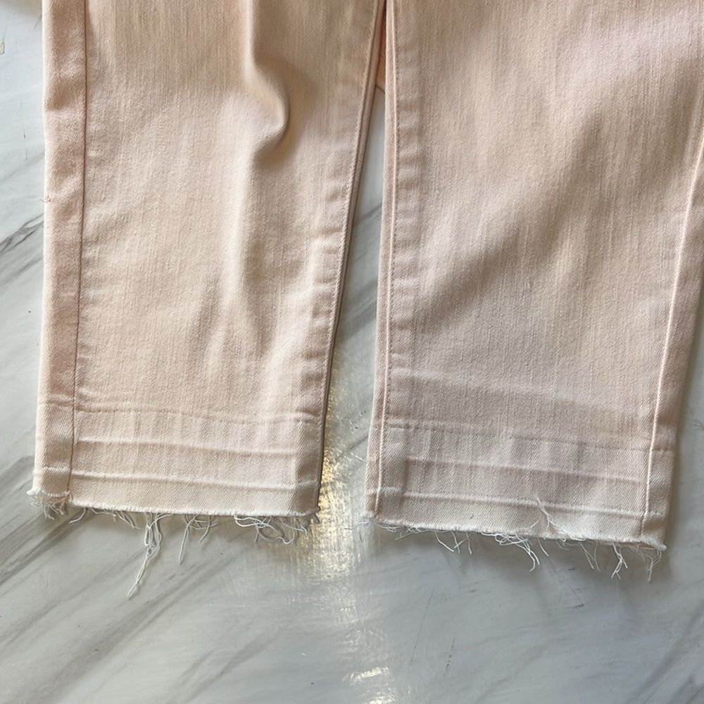 Women’s Light Pink Distressed Skinny Jeans - Picture 8 of 11